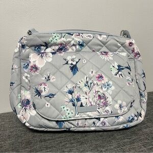 Vera Bradley Carson Shoulder Bag or Crossbody Purse in Park Stripe